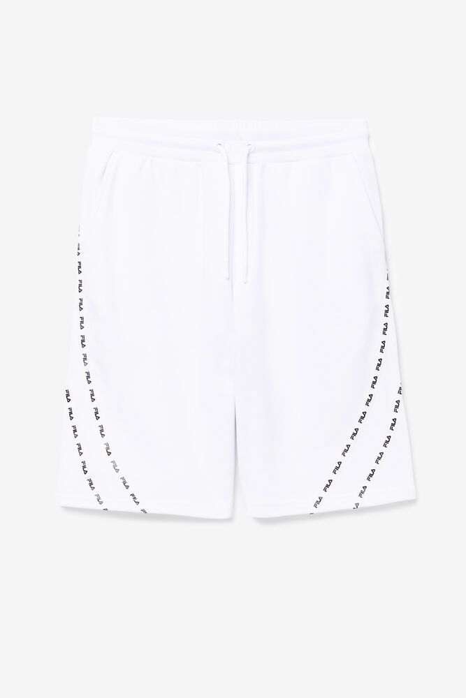 Fila Miesten Shortsit Salvation Valkoinen - FSHN-28964